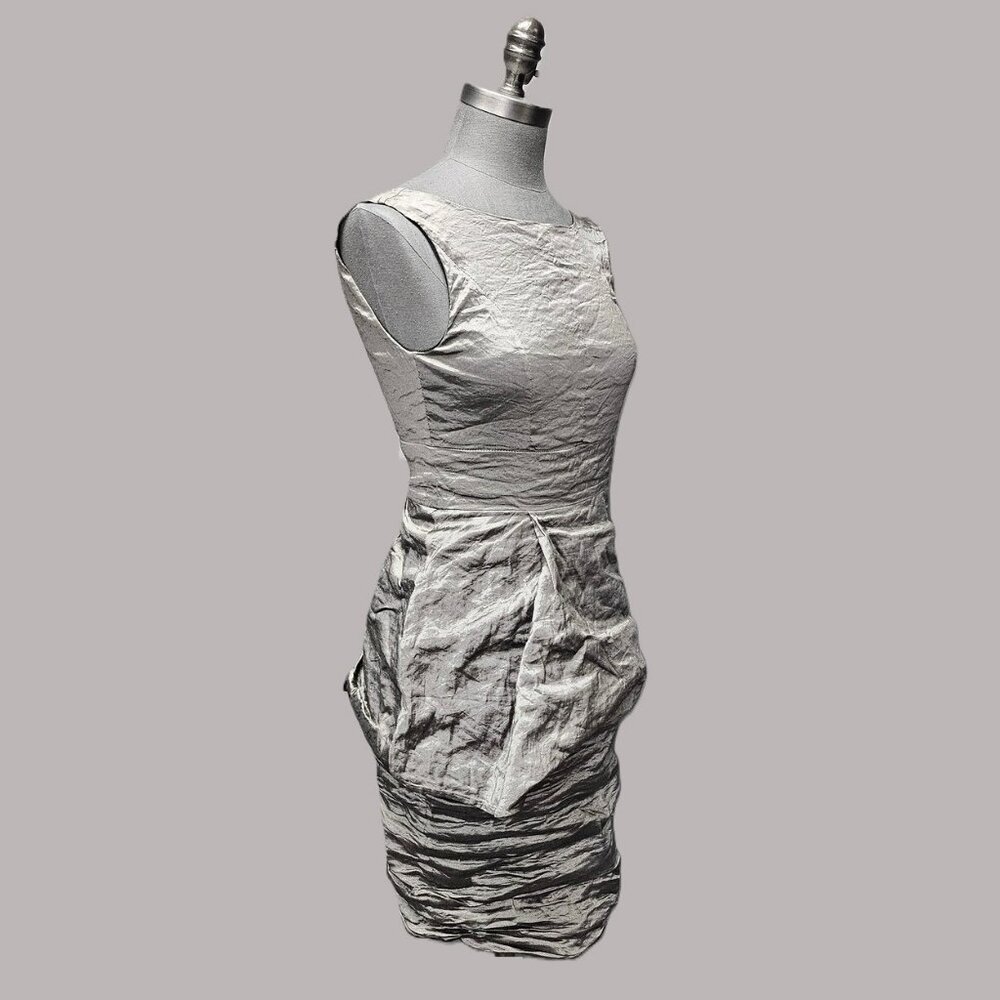 Sarah Pacini Set - Crinkle Dress with Cropped Jacket